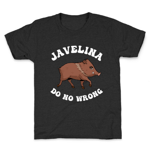 Javelina Do No Wrong  Kids T-Shirt