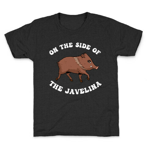 On The Side Of The Javelina  Kids T-Shirt