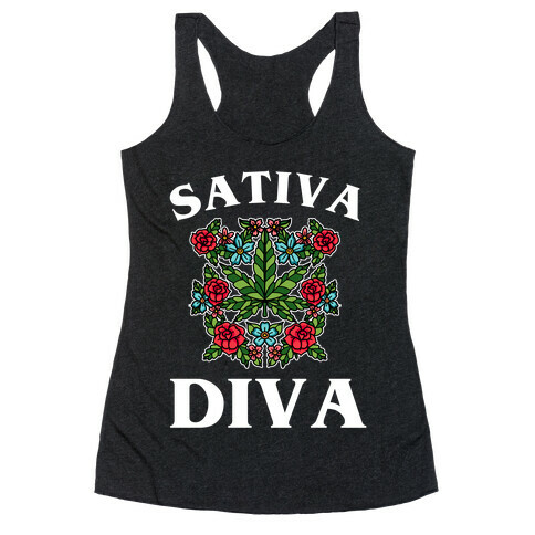 Sativa Diva  Racerback Tank Top
