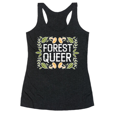 Forest Queer  Racerback Tank Top