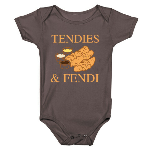 Tendies & Fendi  Baby One-Piece