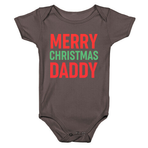 Merry Christmas Daddy  Baby One-Piece