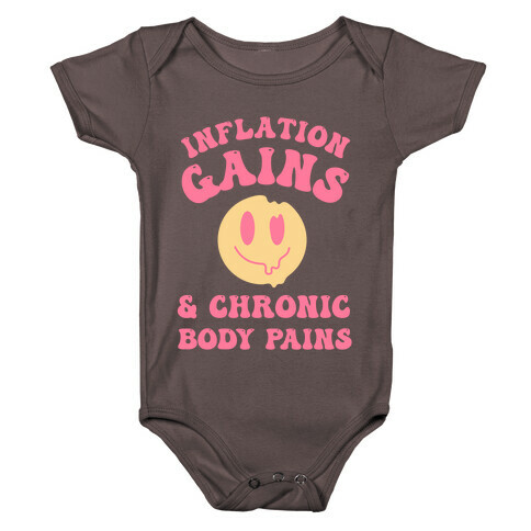 Inflation Gains & Chronic Body Pains Baby One-Piece