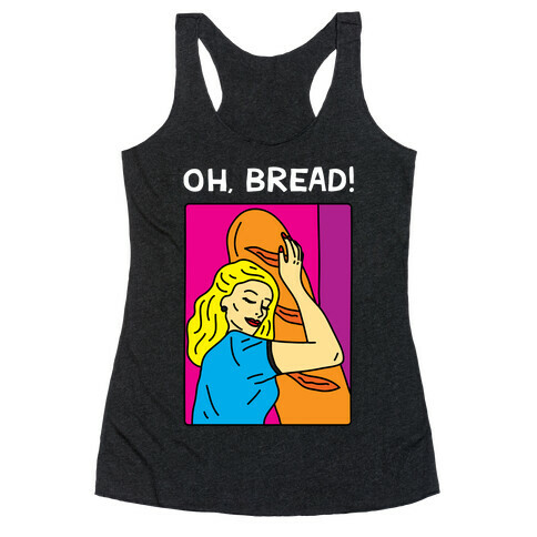 A Bread Love Story Comic  Racerback Tank Top