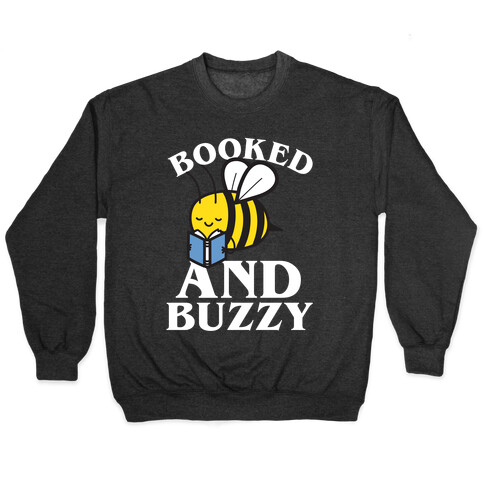 Booked And Buzzy Pullover