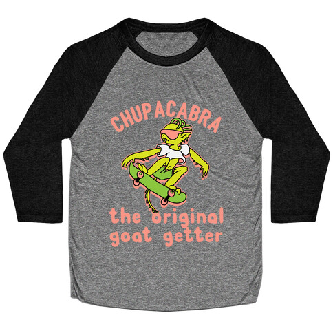 Chupacabra The Original Goat Getter Baseball Tee