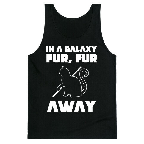 In A Galaxy Fur, Fur Away Tank Top