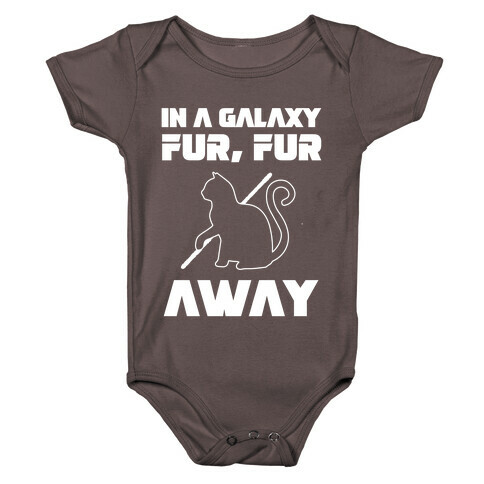 In A Galaxy Fur, Fur Away Baby One-Piece
