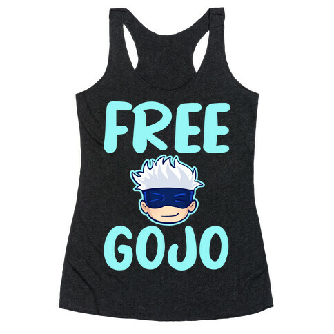 Free Gojo  Racerback Tank Top