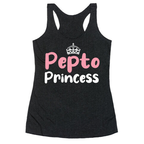 Pepto Princess Racerback Tank Top