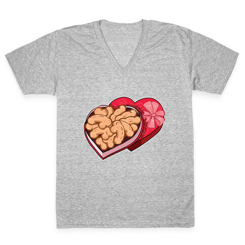 Valentine's Peen Cookies (NSFW)  V-Neck Tee Shirt