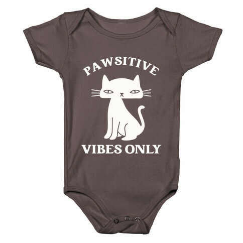 Pawsitive Vibes Only Baby One-Piece