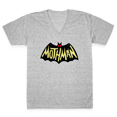 Mothman Mashup  V-Neck Tee Shirt