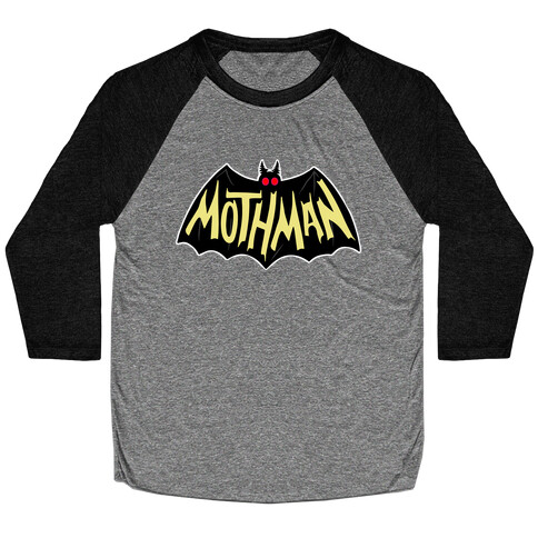 Mothman Mashup  Baseball Tee