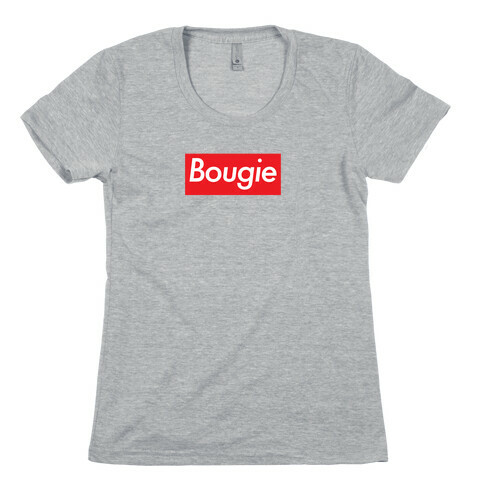 Bougie Fashion Design Parody  Womens T-Shirt