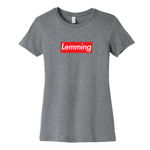 Lemming Fashion Design Parody  Womens T-Shirt