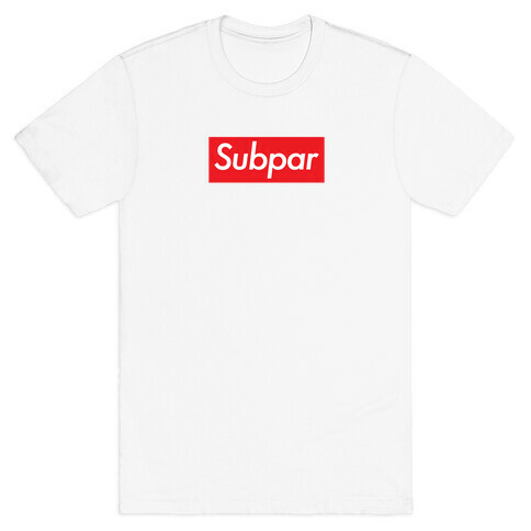 Subpar Fashion Design Parody  T-Shirt