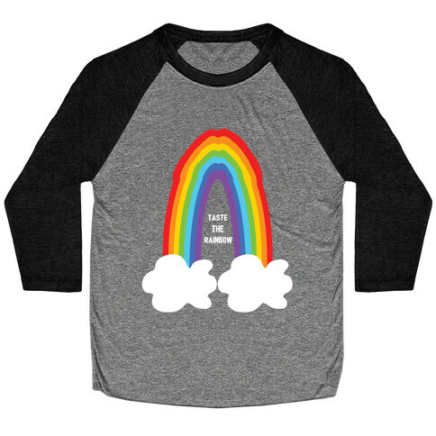 Taste The Sex Rainbow (NSFW) Baseball Tee