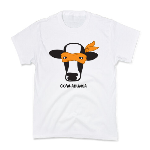 Cow-abunga Kids T-Shirt