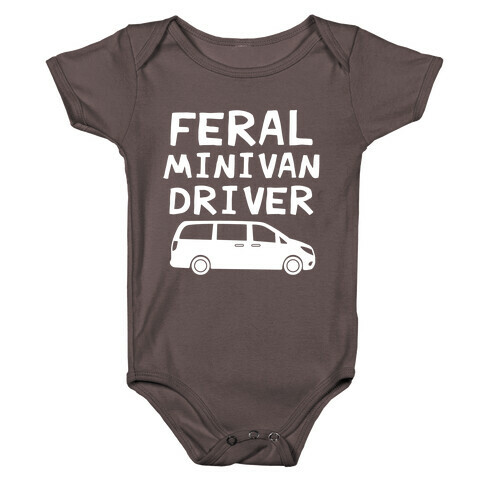 Feral Minivan Driver Baby One-Piece