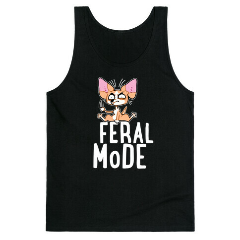 Feral Mode Chihuahua Tank Top