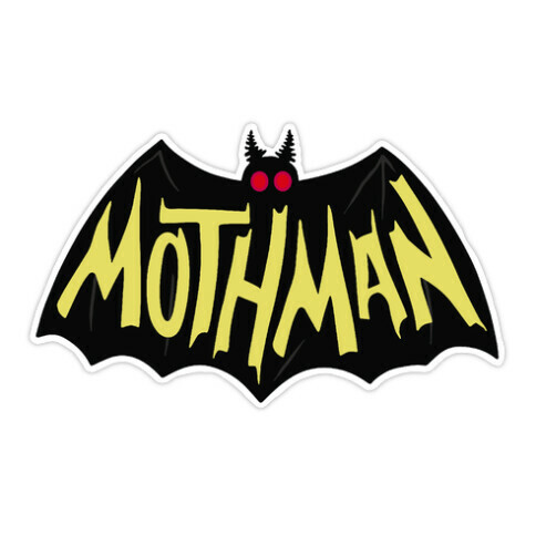 Mothman '66 Die Cut Sticker