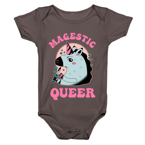 Magestic Queer  Baby One-Piece