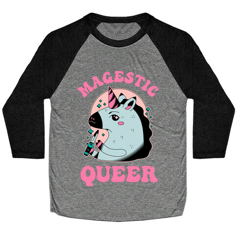 Magestic Queer  Baseball Tee