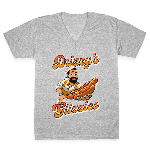 Drizzy's Glizzies V-Neck Tee Shirt