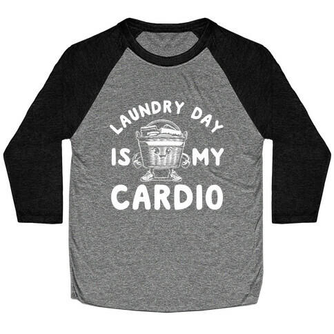 Laundry Day Is My Cardi0  Baseball Tee