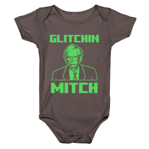 Glitchin Mitch  Baby One-Piece