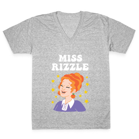 Miss Rizzle  V-Neck Tee Shirt