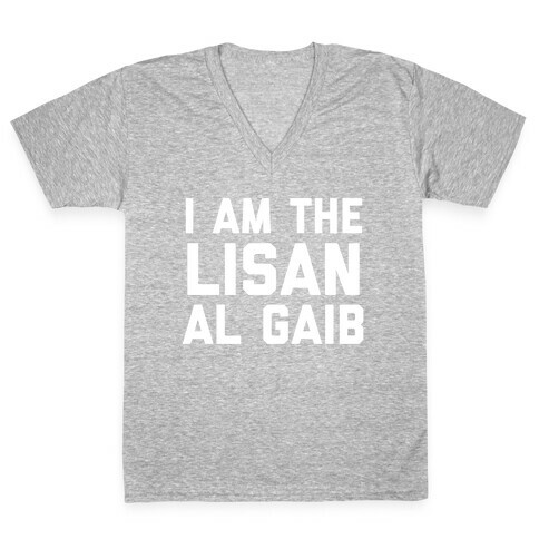 I Am The Lisan Al Gaib  V-Neck Tee Shirt