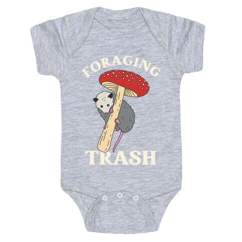 Foraging Trash  Baby One-Piece