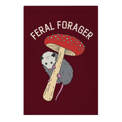 Feral Forager  Garden Flag