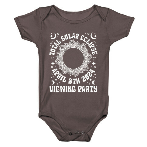 Total Solar Eclipse Viewing Party Baby One-Piece