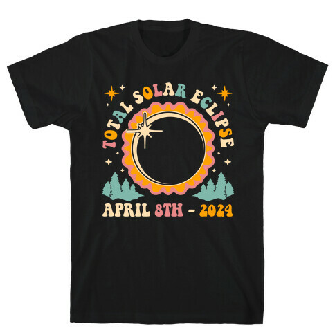 Retro Boho Total Solar Eclipse T-Shirt