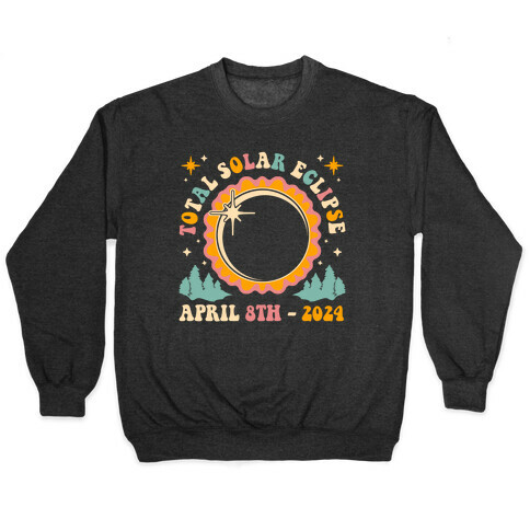 Retro Boho Total Solar Eclipse Pullover