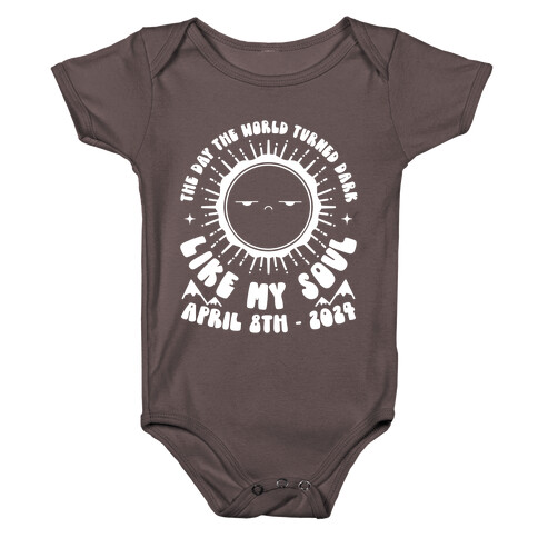 Emo Soul Solar Eclipse Baby One-Piece