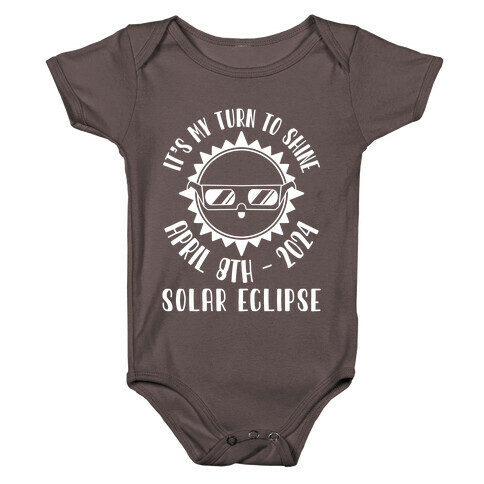 Total Solar Eclipse Glasses Baby One-Piece