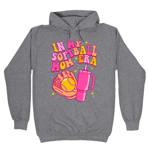 In My Softball Mom Era Hooded Sweatshirt