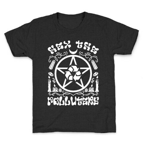 Hex The Polluters Kids T-Shirt