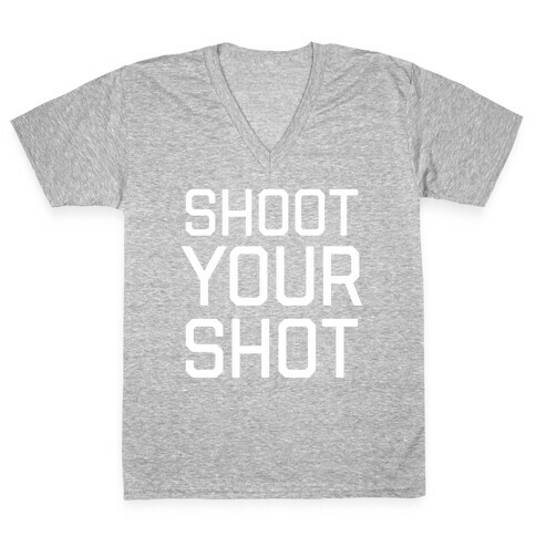 Shoot Your Shot V-Neck Tee Shirt