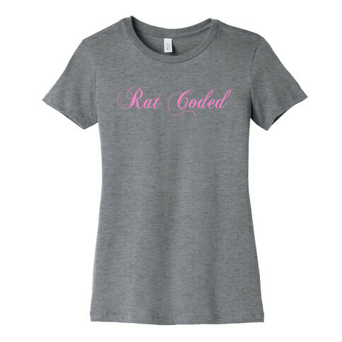 Rat Coded Womens T-Shirt