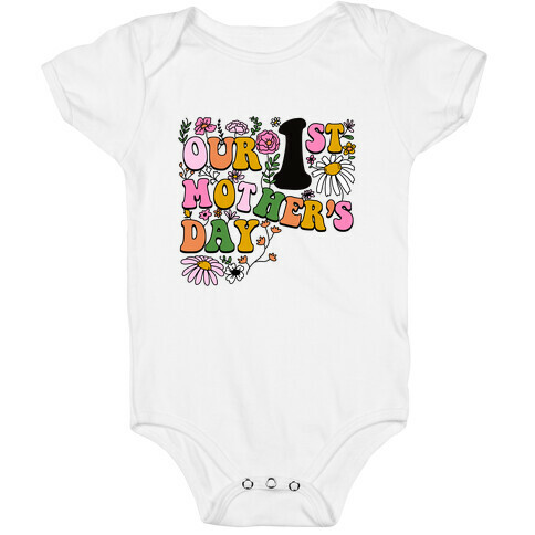 Our 1st Mother's Day Baby One-Piece