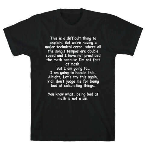 Grimes Coachella 2024 Monologue  T-Shirt