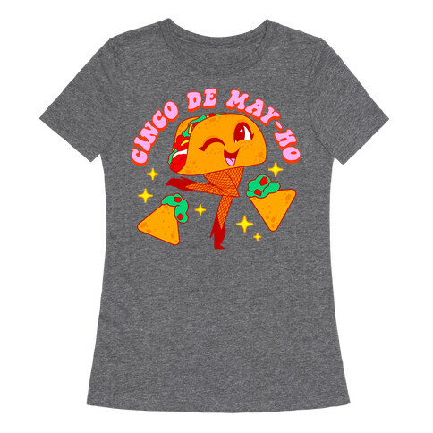 Cinco De May-Ho Womens T-Shirt
