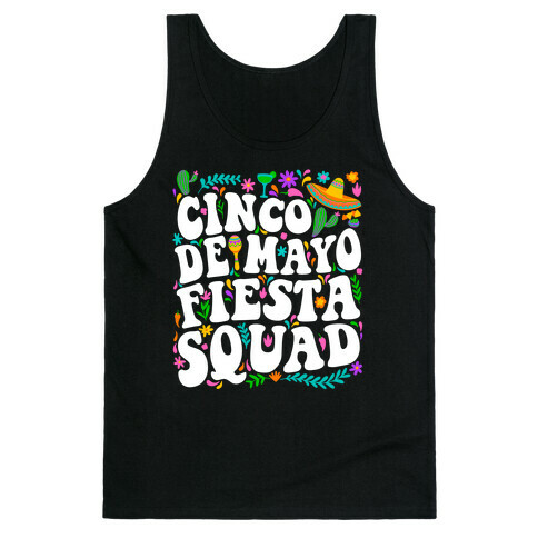 Cinco De Mayo Fiesta Squad Tank Top