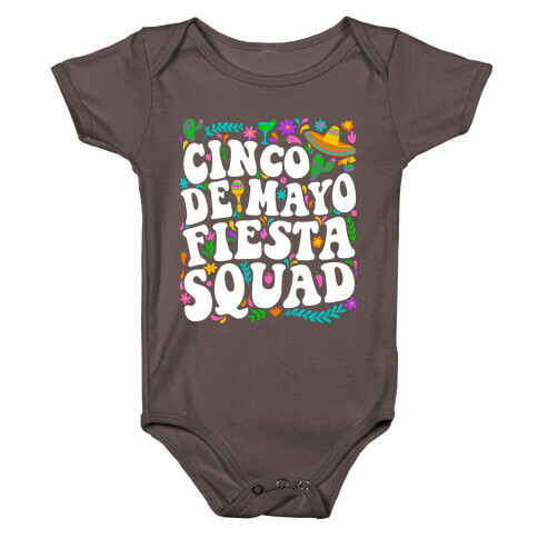 Cinco De Mayo Fiesta Squad Baby One-Piece