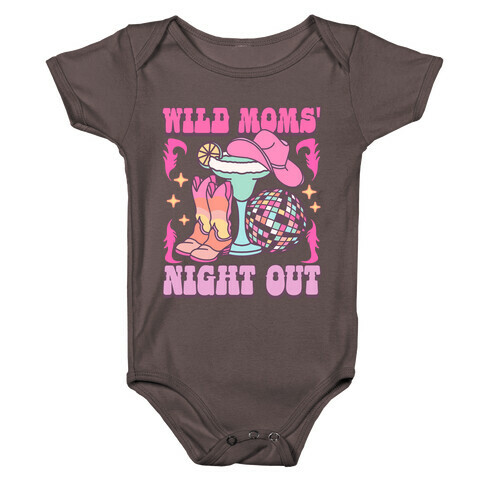 Wild Moms Night Out Baby One-Piece